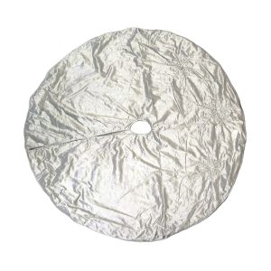 48 inch christmas tree skirt large reindeer red xmas tree mat, double layer soft non woven with rabbit hair for indoor outdoor winter decorations & party decoration (copy)