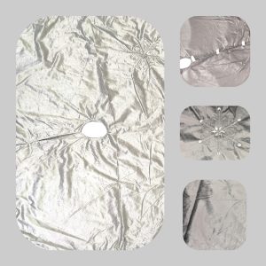 48 inch christmas tree skirt large reindeer red xmas tree mat, double layer soft non woven with rabbit hair for indoor outdoor winter decorations & party decoration (copy)